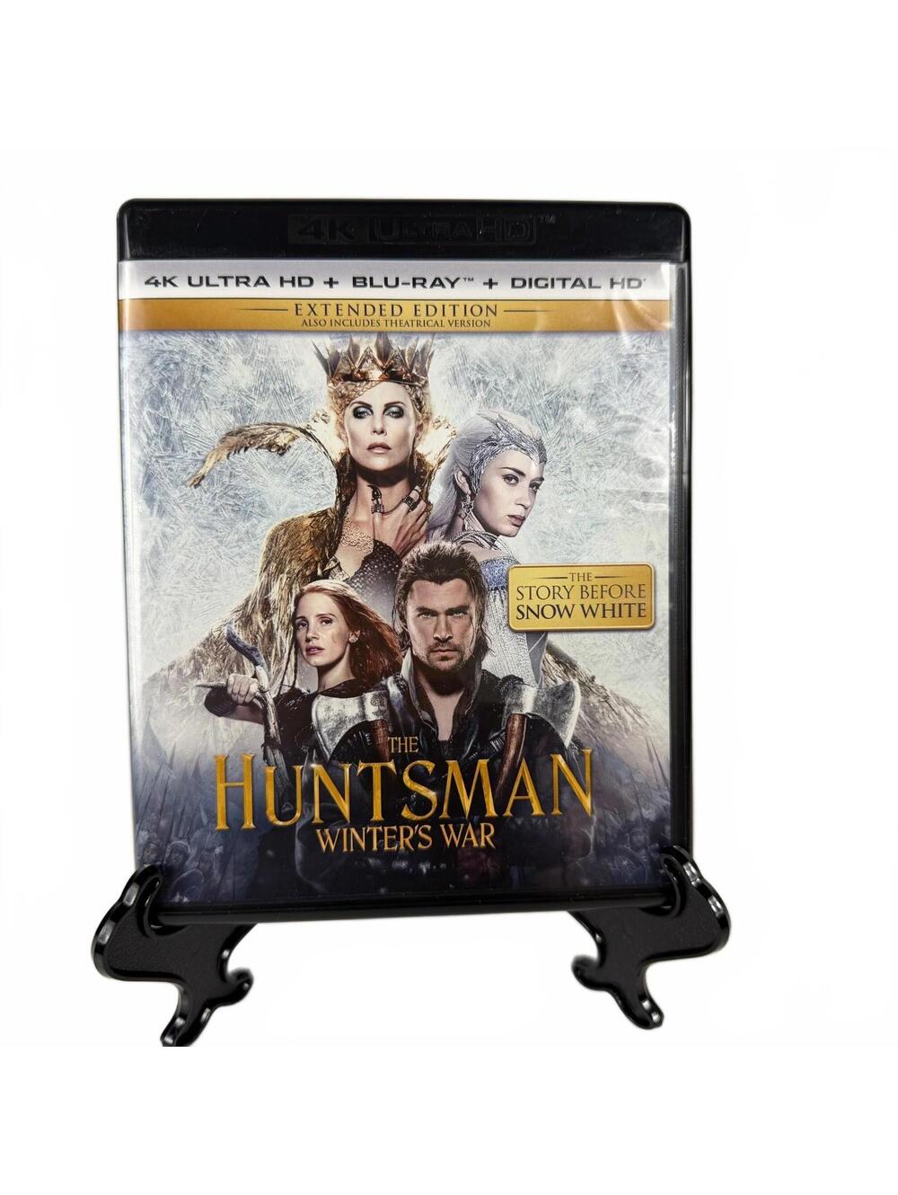 The Huntsman - Winter's War w/ Chris Hemsworth - 4K Ultra + Blu-Ray + Digital DL